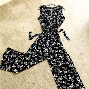 Floral jumpsuit